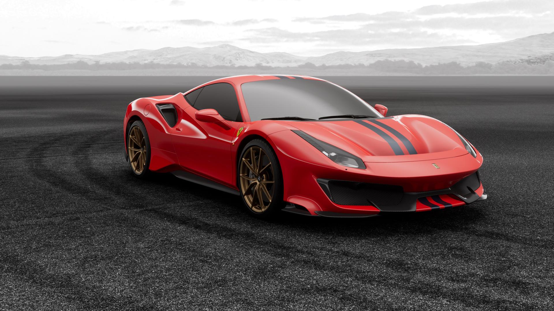 Exterior Color Ferrari 488 Pista Ferrari Official Car